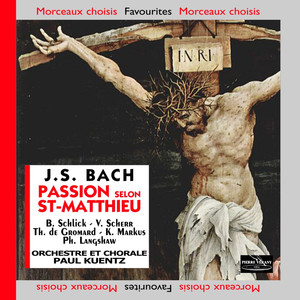 Bach J.S.: La Passion selon Saint-Matthieu, BWV 244 album