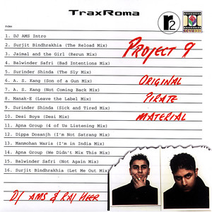 Trax Roma Albumcover