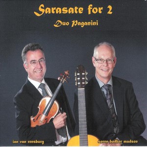 Sarasate for 2 Albumcover