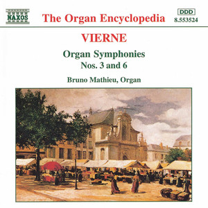 Organ Symphonies nos. 3 and 6 cover