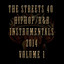 40 Hip Hop/R&B Instrumentals 2014, Vol. 1 Albumcover