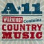 Warning! Contains Country Music Albumcover