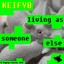 Living As Someone Else Albumcover