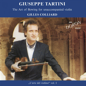 The Art of Bowing for Unaccompanied Violin (Gilles Colliard) cover