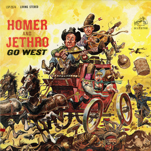 Homer & Jethro Go West cover