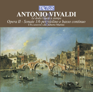 Sonate a violino e basso, Opera II: sonate 1/6 cover