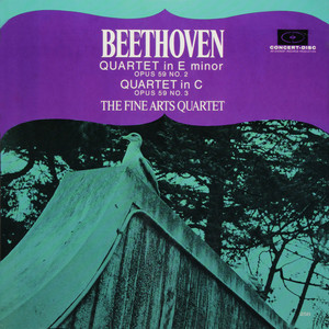 String Quartets, op. 59, nos. 2 & 3 cover