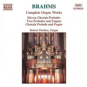 Brahms - Complete Organ Works cover