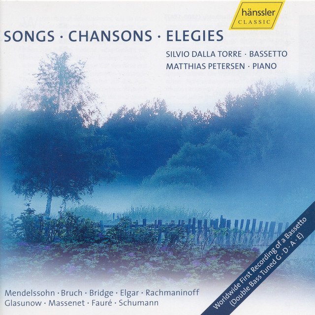 Bruch: Kol Nidrei / Schumann, R.: Liederkreis Albumcover