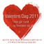 Valentins Dag 2011 cover