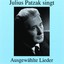 Julius Patzak singt ausgewählte Lieder Albumcover