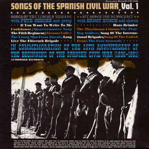 Songs of the Spanish Civil War, Vol. 1: Songs of the Lincoln Brigade, Six Songs for Democracy cover