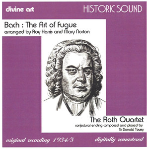 Bach, J.S.: The Art of the Fugue (1934, 1935) album