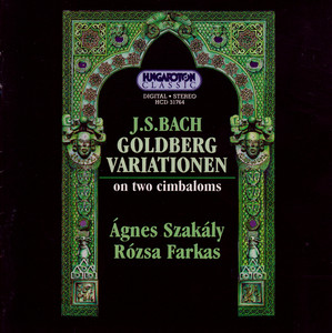 Bach: Goldberg Variations, Bwv 988 (Arr. for 2 Cimbaloms) album