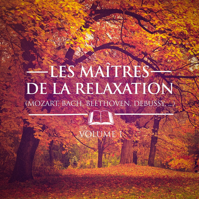Les maîtres de la relaxation, Vol. 1 (Mozart, Beethoven, Bach, Tchaïkovski, Satie et Debussy) Albumcover