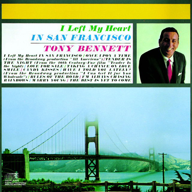 I Left My Heart In San Francisco cover