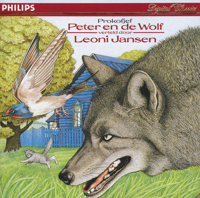 Prokofiev: Peter en de Wolf / Tchaikovsky: Nutcracker Suite Albumcover