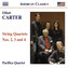 Carter, E.: String Quartets Nos. 2, 3 and 4 cover