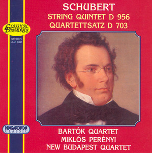 String Quintet in C / String Quartet No. 12 'Quartettsatz' cover