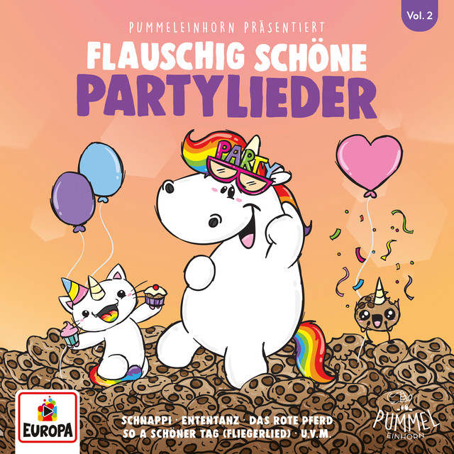 Musik Album: 'Pummeleinhorn präsentiert flauschig schöne Partylieder' von  Lena, Felix & die Kita-Kids