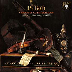 Concertos for 2, 3 & 4 Harpsichords cover