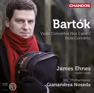 Violin Concertos nos. 1 and 2 / Viola Concerto cover