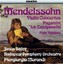 Mendelssohn / Paganini: Violin Concertos Arranged for Flute Albumcover