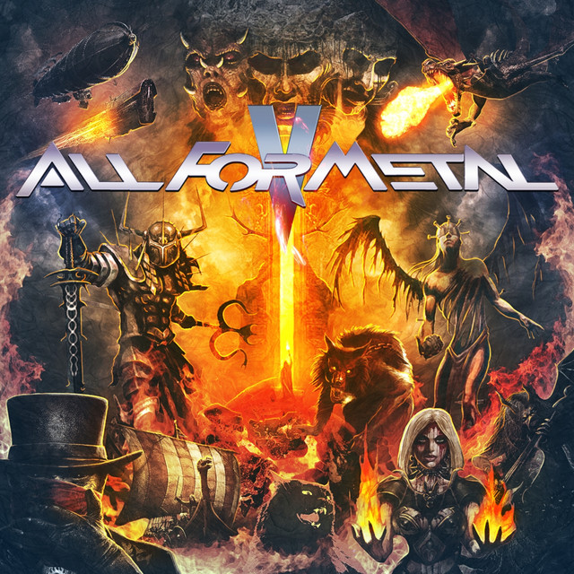 All For Metal, Vol. 5 cover