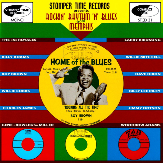 Rockin' Rhythm 'n' Blues From Memphis cover