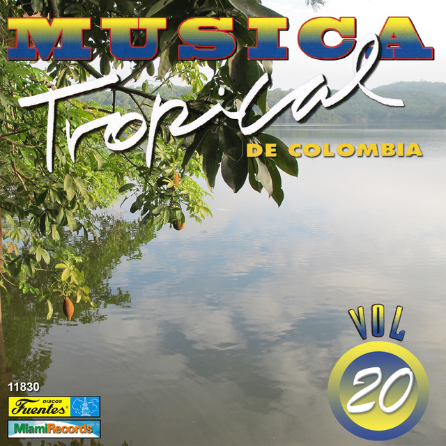 Música Tropical de Colombia, Vol. 20 Albumcover