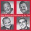 Four American Baritones of the Past Albumcover