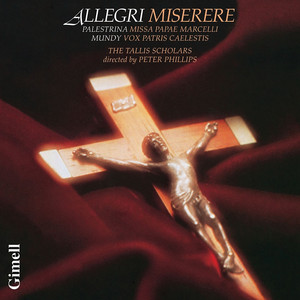 Allegri: Miserere / Palestrina: Missa Papae Marcelli cover