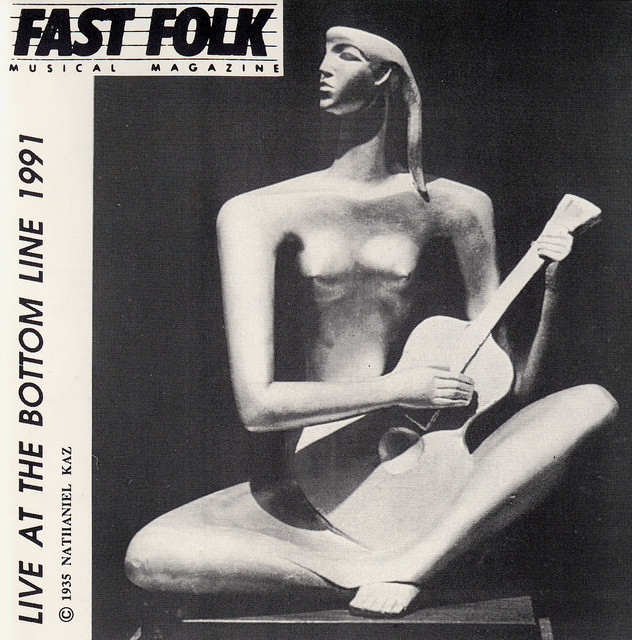 Fast Folk Musical Magazine (vol. 5, No. 10) Live At The Bottom Line 1991 cover