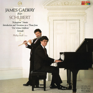 James Galway plays Schubert cover