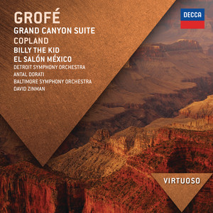 Grofé: Grand Canyon Suite; Copland: Billy The Kid; El Salón México album