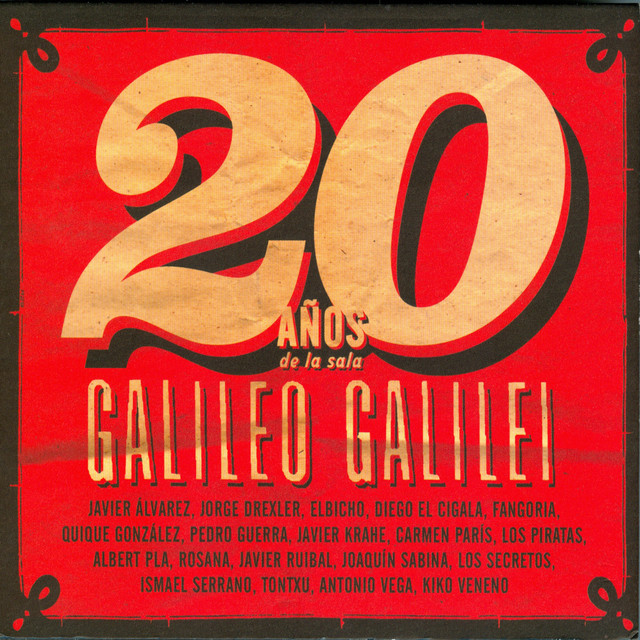 20 Años De La Sala Galileo Galilei cover