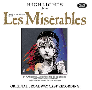 Les Miserables - Highlights (Original Broadway Cast Recording) cover