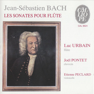 BACH: Sonates pour flûte album
