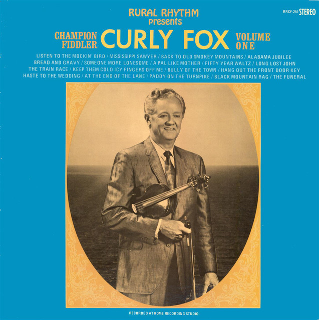 Champion Fiddler Curly Fox, Volume One cover
