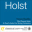 Gustav Holst, The Planets, Op. 32 / H. 125 Albumcover