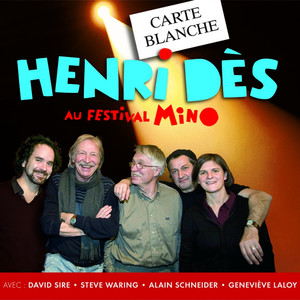 Carte Blanche à Henri Dès au Festival Mino cover