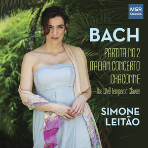 Simone Leitão Plays Bach album