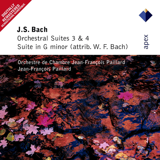 Bach, JS : Orchestral Suites Nos 3, 4 & Suite in G minor (Apex)