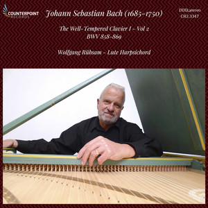 Bach: The Well-Tempered Clavier, Vol. 2, BWV 858-868 album