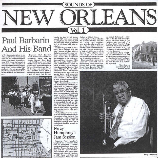 Paul Barbarin and His Band Photo