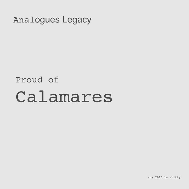 Analogues Legacy Photo