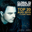 Global DJ Broadcast - Top 20 August 2015 cover