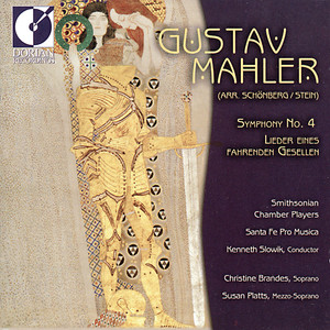 Symphony no. 4 / Lieder eines fahrenden Gesellen cover
