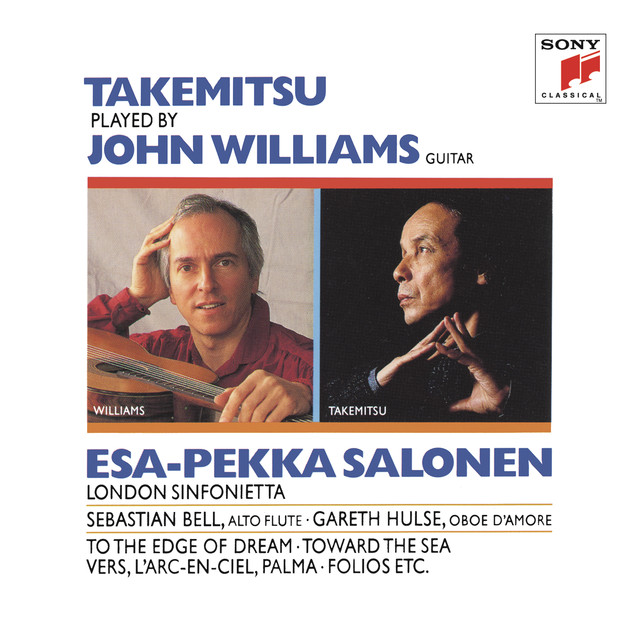 John Williams Plays Takemitsu Albumcover