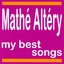 My Best Songs - Mathé Altéry Albumcover
